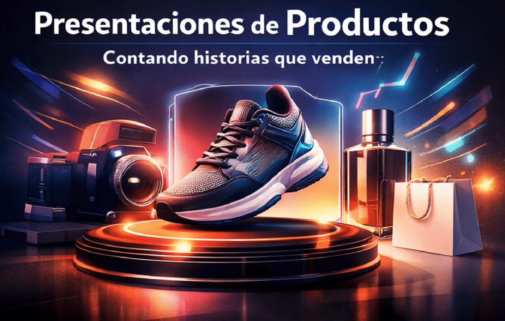 Presentaciones de productos que cuentan historias